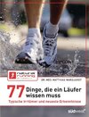 Buchcover 77 Dinge, die ein Läufer wissen muss