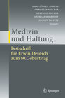 Buchcover Medizin und Haftung