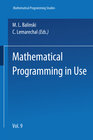 Buchcover Mathematical Programming in Use
