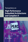 Buchcover Transactions on High-Performance Embedded Architectures and Compilers II