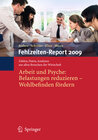 Buchcover Fehlzeiten-Report 2009