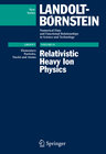 Buchcover Relativistic Heavy Ion Physics