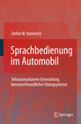 Buchcover Sprachbedienung im Automobil