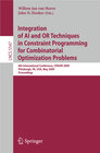 Buchcover Integration of AI and OR Techniques in Constraint Programming for Combinatorial Optimization Problems