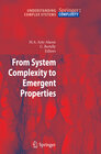 Buchcover From System Complexity to Emergent Properties