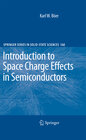 Buchcover Introduction to Space Charge Effects in Semiconductors