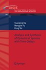 Buchcover Analysis and Synthesis of Dynamical Systems with Time-Delays