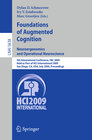 Buchcover Foundations of Augmented Cognition. Neuroergonomics and Operational Neuroscience