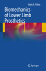Buchcover Biomechanics of Lower Limb Prosthetics