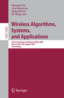 Buchcover Wireless Algorithms, Systems, and Applications