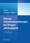 Buchcover Glossar: Substitutionstherapie bei Drogenabhängigkeit