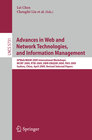 Buchcover Advances in Web and Network Technologies and Information Management