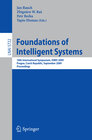 Buchcover Foundations of Intelligent Systems