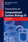 Buchcover Transactions on Computational Systems Biology XI