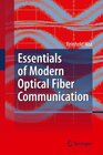 Buchcover Essentials of Modern Optical Fiber Communication