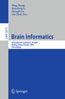 Buchcover Brain Informatics