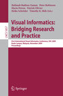 Buchcover Visual Informatics: Bridging Research and Practice