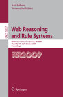 Buchcover Web Reasoning and Rule Systems