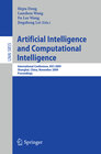 Buchcover Artificial Intelligence and Computational Intelligence