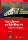 Buchcover Fabrikplanung und Fabrikbetrieb