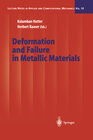 Buchcover Deformation and Failure in Metallic Materials