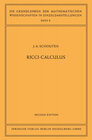 Buchcover Ricci-Calculus