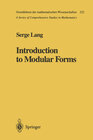 Buchcover Introduction to Modular Forms