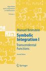 Buchcover Symbolic Integration I