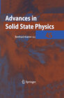 Buchcover Advances in Solid State Physics 45
