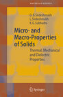 Buchcover Micro- and Macro-Properties of Solids