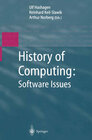 Buchcover History of Computing: Software Issues