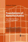 Buchcover Foundations of Nanomechanics