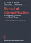 Buchcover Manual of INTERNAL FIXATION