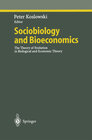 Buchcover Sociobiology and Bioeconomics