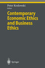 Buchcover Contemporary Economic Ethics and Business Ethics