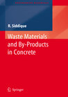 Buchcover Waste Materials and By-Products in Concrete