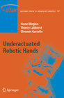 Buchcover Underactuated Robotic Hands
