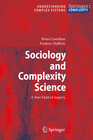 Buchcover Sociology and Complexity Science