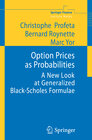 Buchcover Option Prices as Probabilities