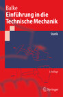 Buchcover Einführung in die Technische Mechanik