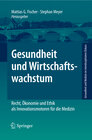 Buchcover Gesundheit und Wirtschaftswachstum