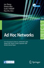 Buchcover Ad Hoc Networks