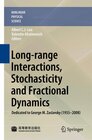 Buchcover Long-range Interactions, Stochasticity and Fractional Dynamics
