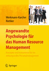 Buchcover Angewandte Psychologie für das Human Resource Management. Konzepte und Instrumente für ein wirkungsvolles Personalmanage
