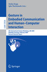 Buchcover Gesture in Embodied Communication and Human Computer Interaction