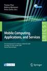Buchcover Mobile Computing, Applications, and Services
