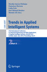 Buchcover Trends in Applied Intelligent Systems