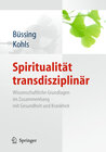 Buchcover Spiritualität transdisziplinär