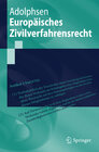 Buchcover Europäisches Zivilverfahrensrecht