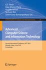 Buchcover Advanced Computer Science and Information Technology